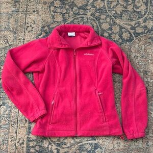 Columbia Vibrant Pink Fleece Jacket